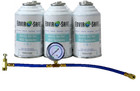 Envirosafe Arctic Air For R22   Ac Coolant Support  6 Cans And Gauge