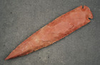 Unique Fall Color 8 1  Flint Spearhead Point Knife Blade Arrowhead I-518