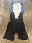 Mens Orca Tri Suit Triathlon Skinsuit Blue Black Small