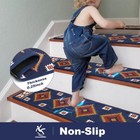 Carpet Stair Treads Non-slip 15 Pack 8 x30 stair For Wooden Steps Indoor Self