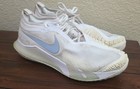 Nike React Vapor Nxt Hc White aluminum Tennis Shoes Cv0742-111 Women   s Size 10 5
