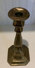 Tall Vintage Solid Brass Candlestick Taper Candle Holder 10  Tall