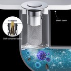 2 Pcs Bathroom Sink Stopper Hair Catcher  Bathroom Pop-up Sink Drain Filter Usa