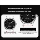 High Quality Stainless Steel 5 Beads Watch Band Strap Men s Bracelet 20mm 22mm 