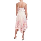 Bcbgmaxazria Womens Midi Pleated Cutout Cocktail And Party Dress Bhfo 4610