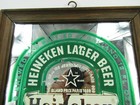 Vtg Heineken Brewed In Holland Beer Mirror Sign Bar Beer Promo Mancave Read