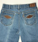 Levis Orange Tab Rare Jeans Cowboy Back Pocket Picture Leather Corduroy Denimvtg