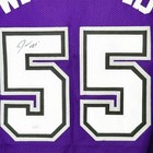 Jason Williams Signed Sacremento Purple Basketball Jersey  jsa 