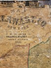 Original 1856 Delaware County Ny Huge Wall Map By Jay Gould