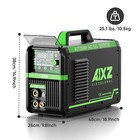 Ac Dc Tig Welder With Foot Pedal  200a Hf Pulse Tig Arc Welding Machine For Alu