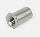 304 Stainless Steel Hollow Rivet Nuts Flat Hex Head M2 M2 5 M3 M4 M5 M6