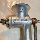 Vintage Universal No 2 Food   Meat Chopper   Grinder  Works  Good Condition