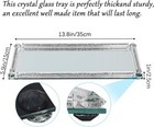 Mirror Perfume Tray - Silver Glass Home Silver 13 8    5 9   