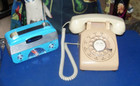 1969 Bell Systems Rotary Dial Desk Top Telephone  in Working Condition 