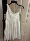 White Dress With One Strap