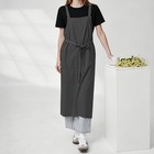 2 Pack Usa Local Cotton Crossback Large Kitchen Apron With Pockets For Women Men