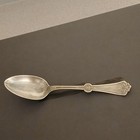 Rogers Smith   Co 1800 s Silver Plate 7  Spoon Vintage Monogram P  Victorian