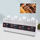 640w Electric Chocolate Sauce Warmer Toppings Bottle Warmer Hot Cheese Dispenser