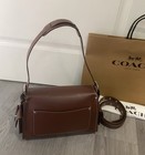 Nwt Cu124 Cargo Turnlock Soft Shoulder Bag Crossbody Maple 2-way