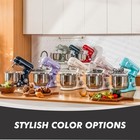 Kitchen In The Box Compact Stand Mixer 3 5 Qt Electric 10-speed With Attachments