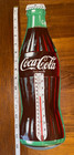 Vintage 1950 s Coca Cola Bottle Tin Thermometer M c a - 16  Tall 