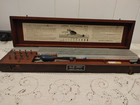 Vintage 1950   s Keuffel   Esser K e Leroy Lettering Set Drafting Kit Wooden Case