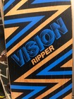 Og Vision Ripper Deck Rare Black N Blue Color Way Genuine Vtg 80   s No Reissue
