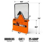 Mechmaxx 3-point 8800lbs Forestry Log Skidding Winch For 25-60 Hp Tractor fw8800