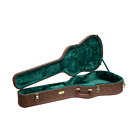Crossrock Super Jumbo Acoustic Guitar Case For Gibson Sj-200-blossom Brown