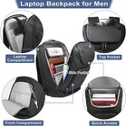 Business Smart Backpack For Men Anti-theft For 17 3 Inch Laptop With Usb Char   