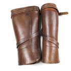 Wwi Us Army Officer Dress Uniform Leather Chaps Gaiters Leg Wraps Leggings