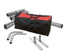 Bandstand 10ft Waveline Straight Backwall Display W   Case   Overhead Led Lights