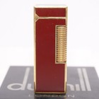 Dunhill Lighter Red Lacquer_ Ultrasonically Cleaned_fully Working Condition