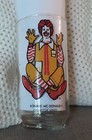 Vintage Mcdonald s Collector Series Glass Ronald Mcdonald