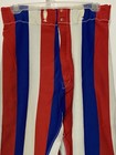Mens Sand-knit Striped Vintage Baseball Pants Sz 32  repaired 