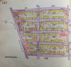 Original 1929 E belcher Hyde East New York Brooklyn Atlas Map 10  X 12 