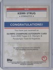 2021 Topps U s  Olympic Team Champions Autograph Kerri Strug 135 149 Auto Flatsh