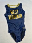 Wv West Virginia University Ncaa Gymnastics Ozone Gk Leotard Competition Size Al