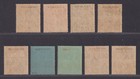 Ascension Scott 1-9 Mlh 1922 Overprinted St Helena Kgvi Pictorial Set Scv  500