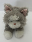Vtg Furreal Friends Kitten Grey Cat Tiger Electronics 2002 Works Purrs See Video