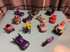 Lot Of 13 Fisher-price Batwheels Batcast Cars Bibi  Kitty  Jestah  Snowy   More