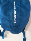 Under Armour Hustle Lite Backpack Blue Ua Storm Athletic School Gym Laptop Bag