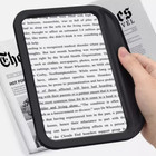 5x Full Page Magnifier Large Handheld Magnifying Glass For Low Visions Usa  