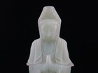 Vintage Chinese Carved Guan Yin Figurine 11 5  Tall