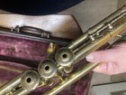 Rare  F Bessen Brevete Trumpet Antique Vintage Made In France With Original Case