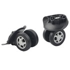 Universal Swivel Wheel Replacement Luggage Suitcase Plastic Wheels For Bags Us