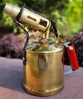 Antique-style Brass Blow Torch Lamp     Authentic Vintage Reproduction 