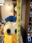 Vintage Large Donald Duck Figurine Coin Piggy Bank 21    Marked Mexico See Pics