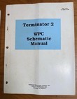 Williams Terminator 2 Pinball Machine Operations   Wpc Schematics Manuals