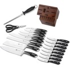 Premium 19-piece German High Carbon Stainless Steel Kitchen Knives Set
